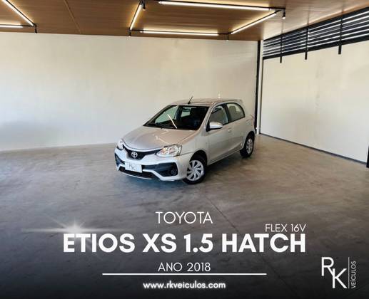 TOYOTA ETIOS 1.5 XS 16V FLEX 4P AUTOMÁTICO